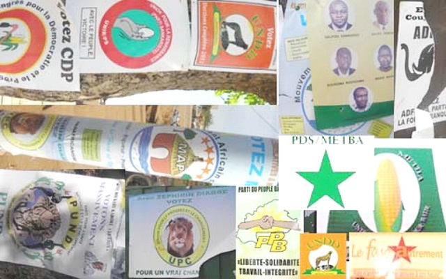 Burkina Faso : 82 partis politiques ont adhéré à la majorité présidentielle contre 32 pour l’opposition