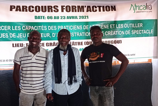 Parcours Form’Action :  Du « learning by doing » pour les artistes burkinabè