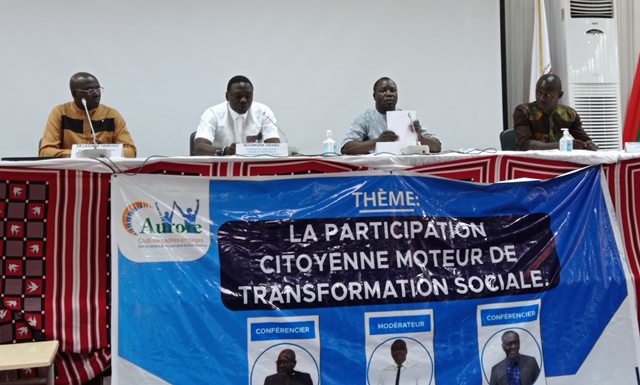 Civisme et citoyenneté  au Burkina : Le Club Aurore s’investit à travers des conférences éducatives