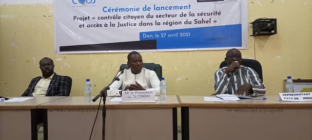 Région du Sahel : Le projet « contrôle citoyen du secteur de la sécurité et accès à la justice » lancé