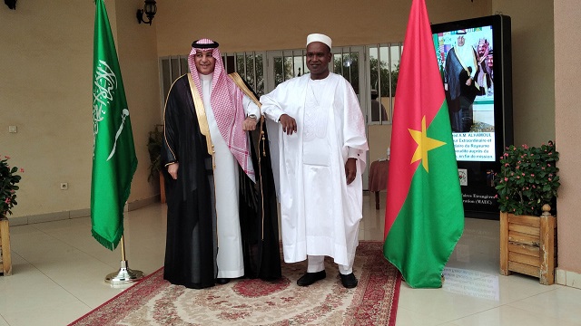 Diplomatie : L’ambassadeur du royaume d’Arabie saoudite fait ses adieux au Burkina Faso