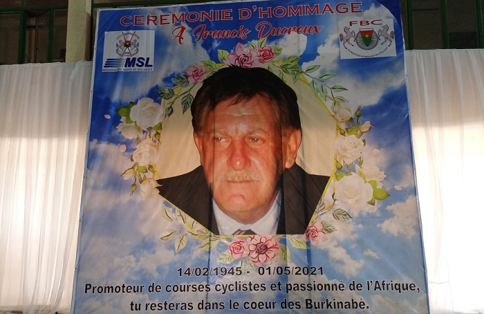 Cyclisme : Francis Ducreux inhumé au cimetière de Gounghin