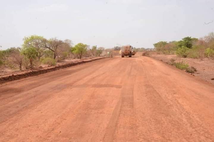 Bitumage de la route Dori-Gorom Gorom : Les travaux avancent malgré les difficultés sécuritaires