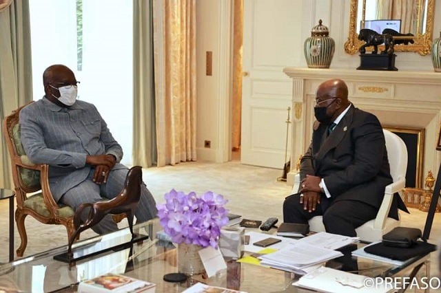 Sommet de Paris : tête-à-tête entre Kaboré et Akufo-Addo 