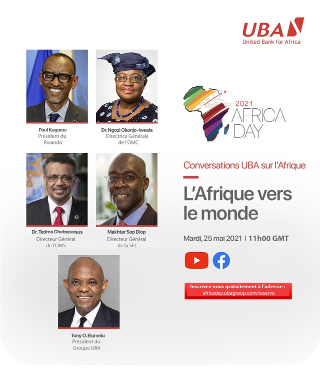 UBA Africa Conversations 2021 : L’évènement  sera animé  par des leaders internationaux de l’Afrique