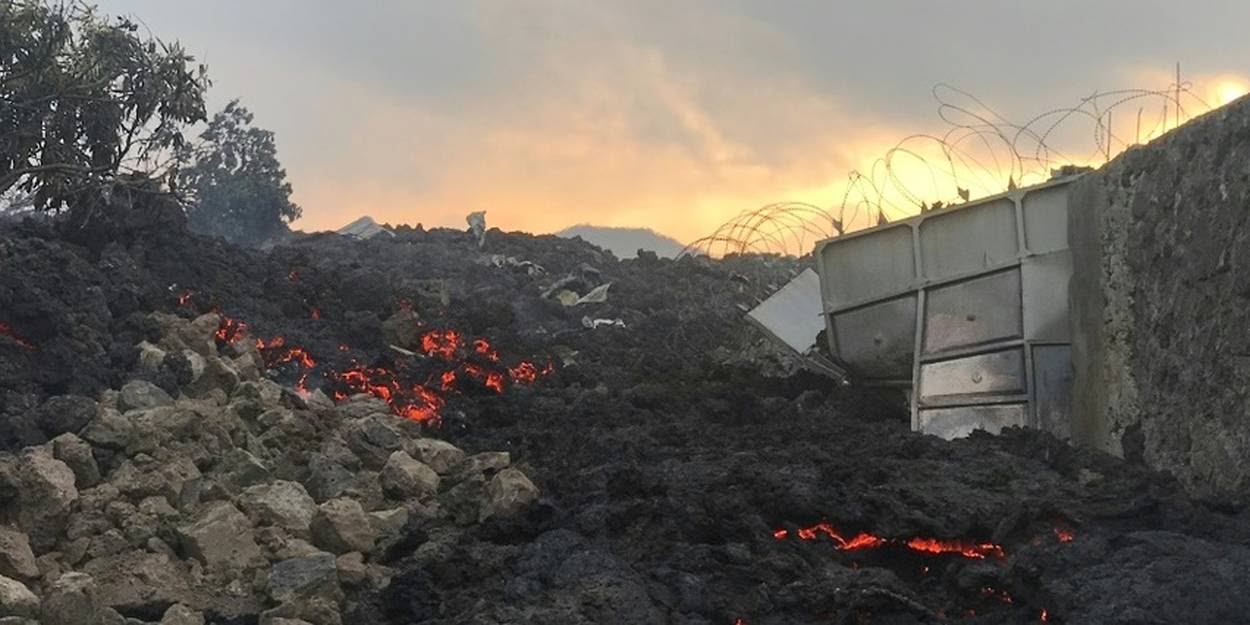 Éruption volcanique en RDC : La ville de Goma épargnée mais déplore cinq personnes tuées