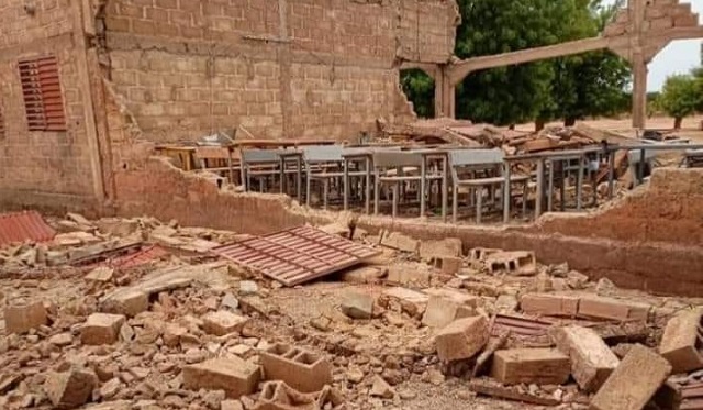 Effondrement d’écoles au Burkina : Un décès et une vingtaine de blessés