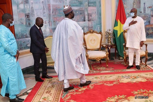 Coopération Burkina-Gambie : Un envoyé spécial du président Adama Barrow chez le président du Faso