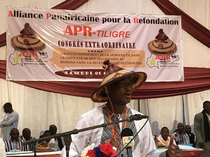 Burkina Faso : A P R /Tiligré « lance un appel pour un sursaut patriotique aux fins de défendre l’intégrité et l’intégralité » du pays