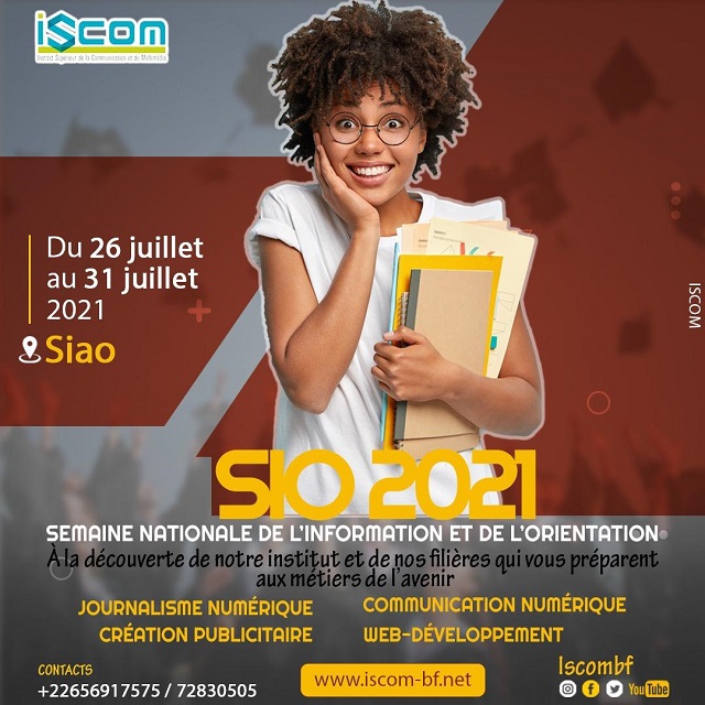 Semaine nationale de l’information et de l’orientation (SIO) : Venez découvrir les métiers du journalisme et de la communication numérique avec l’ISCOM