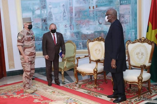 Force Barkhane : Le général Marc Conruyt dit au revoir au président du Faso