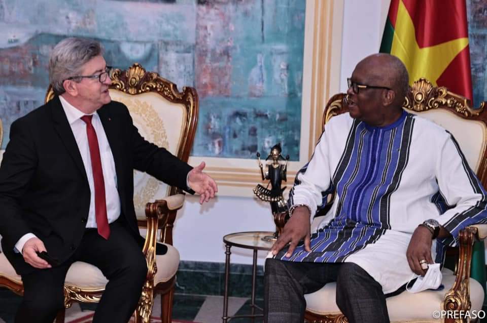Jean Luc Mélenchon au Burkina : Roch prend parti pour la France insoumise