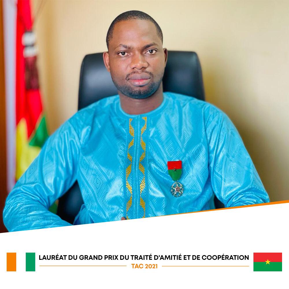 Burkina/Côte d’Ivoire : Ibrahim Ouédraogo lauréat du grand prix du TAC 2021