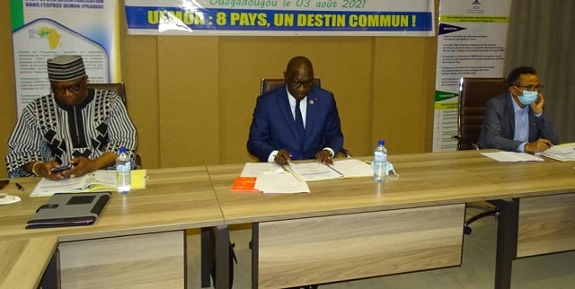 Décentralisation : Le président du conseil des collectivités territoriales de l’UEMOA échange avec l’équipe du PRADEU