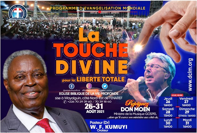 Programme d’évangélisation mondiale : La touche Divine pour la liberté totale 