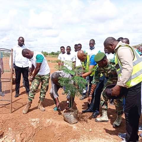 Journée annuelle de reboisement du BUMIGEB : 350 plants mis à terre à Kouba (Koubri)