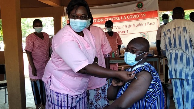Burkina-Covid-19 : Plus de 80 000 personnes vaccinées en août 2021 