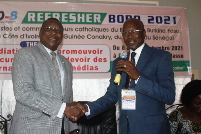 Union catholique africaine de la presse (UCAP) : Le Burkinabè Alexandre Rouamba préside le premier bureau exécutif