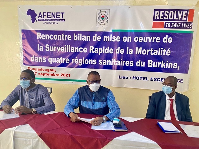 « Surveillance rapide de la mortalité au Burkina Faso » :  près de 25 000 décès enregistrés en 2020 et 2021