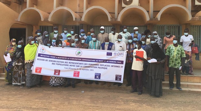 Conflits communautaires au Burkina : L’OIM outille les populations de l’Est sur la cohabitation pacifique 