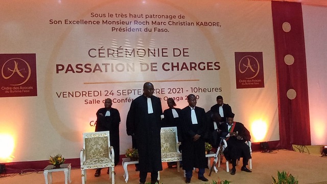 Burkina Faso : Siaka Niamba succède à Paulin Salembéré à la tête de l’ordre des avocats