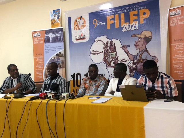 Burkina : la 9e édition du FILEP se penche sur la résilience des médias face aux crises et mutations qui assaillent le métier du journalisme
