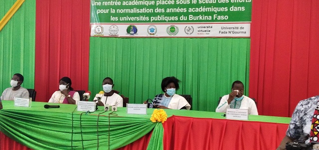 Universités publiques du Burkina : Une rentrée 2021-2022 placée sous le sceau des efforts pour la normalisation 