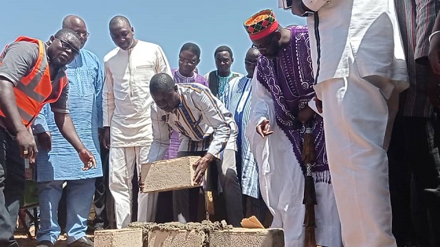 Centre-nord du Burkina : La construction de la présidence de la future université de Kaya a commencé