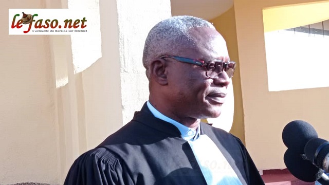 Procès Thomas Sankara et douze autres : Le parquet et la partie civile ont fait une confusion, selon Me Ollo Larousse Hien, avocat de Ninda Pascal Tondé