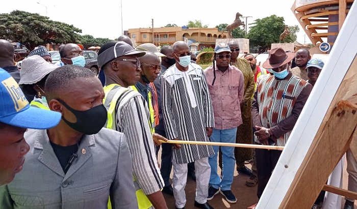 Bobo-Dioulasso : Le Premier ministre Christophe Dabiré sur les chantiers d’extension et de réhabilitation du port sec