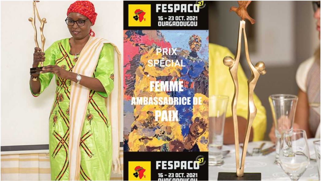 FESPACO : La réalisatrice nigérienne Aïcha Macky, lauréate du Prix Femme Ambassadrice de Paix