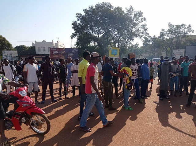 Marche contre l’insécurité : Des manifestants dispersés à coups de gaz lacrymogènes à Bobo-Dioulasso