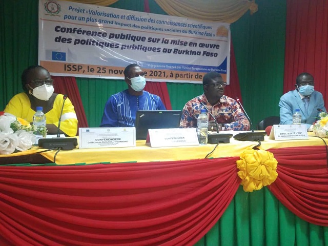 Burkina Faso : La problématique de la mise en œuvre des politiques publiques en débat à l’ISSP