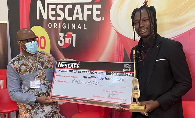 Kundé de la révélation 2021 : Nescafé ambitionne booster la carrière de son ambassadeur Kayawoto