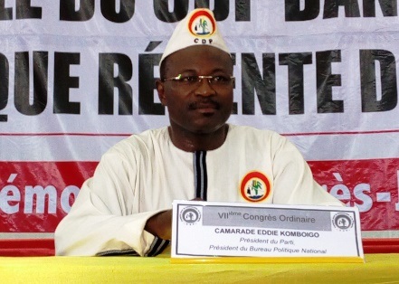 Burkina/CDP :  Le président Eddie Komboïgo suspendu pour six mois 