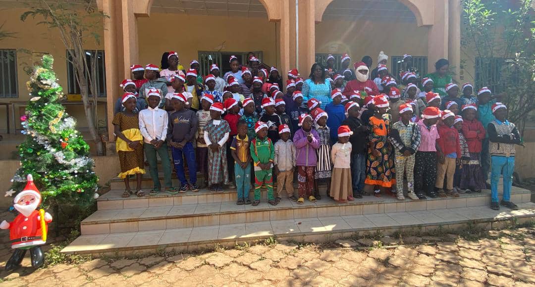 Noël 2021 à Ouagadougou : La CNSS vole au secours d’enfants vulnérables