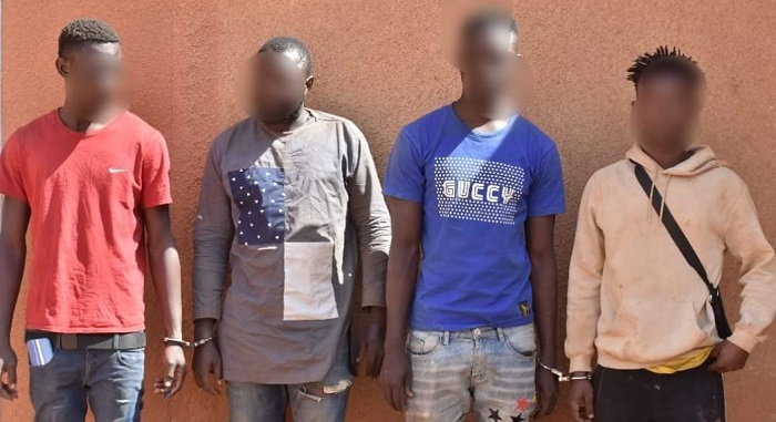 Banditisme au Burkina : Quatre présumés malfrats dans les mailles de la Police nationale 