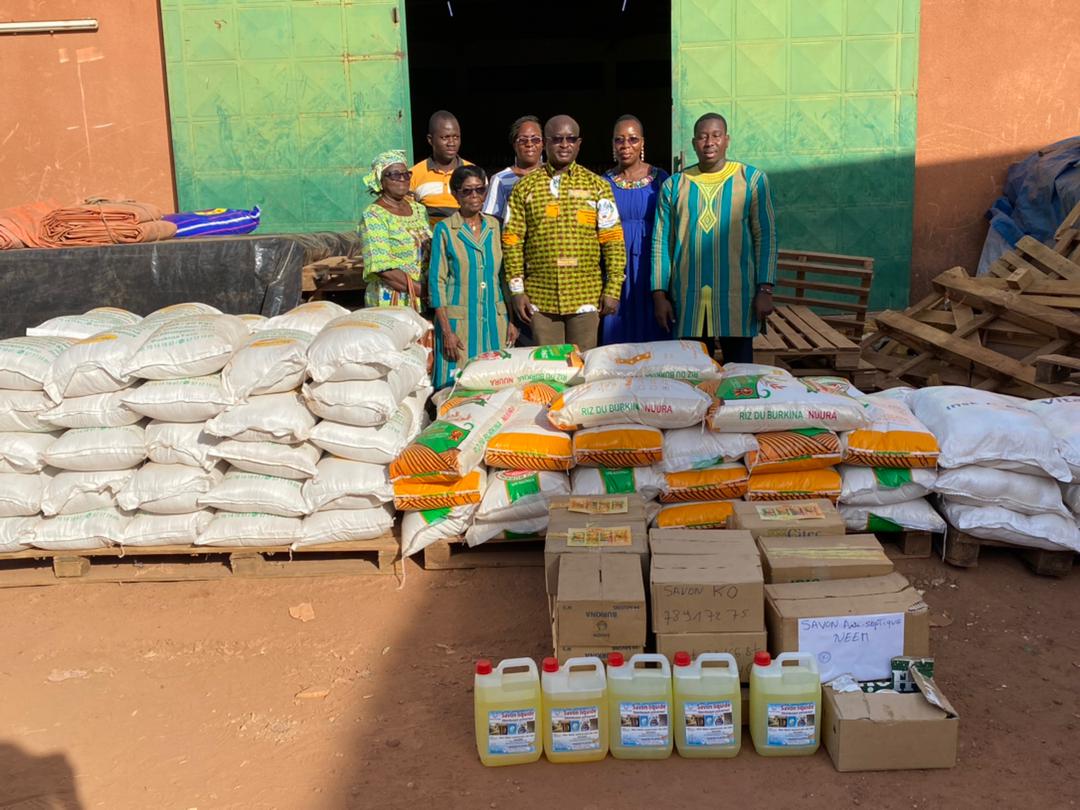 Burkina : La Fédération nationale des industries de l’agroalimentaire et de la transformation se montre solidaire des déplacés internes