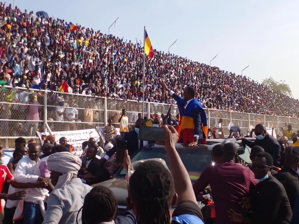 Tchad : Grand meeting à « Succès » de l’opposant Masra 