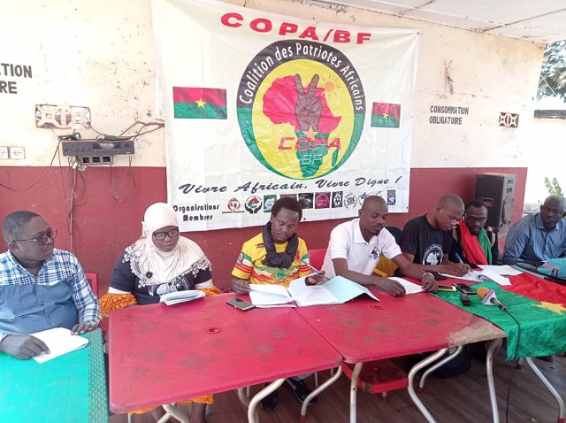 Situation socio-politique au Mali : La COPA-BF invite ses militants à une marche le 22 janvier 2022, contre les sanctions de la CEDEAO