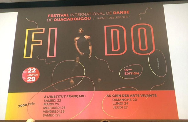 Festival international de danse de Ouagadougou (FIDO) : La 10e édition aura lieu du 22 au 29 janvier 2022