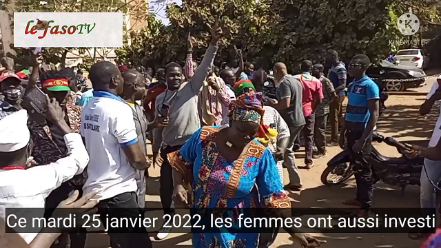 Coup d’Etat au Burkina Faso : Les femmes ont répondu à l’appel du MPSR