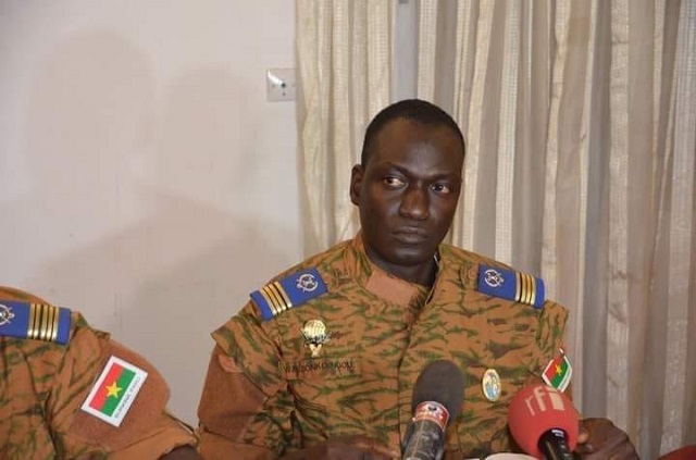 Burkina : Le lieutenant-colonel Mahamadi Bonkoungou, nouveau Directeur de l’Agence nationale des renseignements