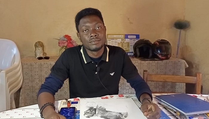 Yannick Poda/Portraitiste : « Je veux créer un manga made in Burkina qui soit de la même qualité que ceux faits par les Japonais »