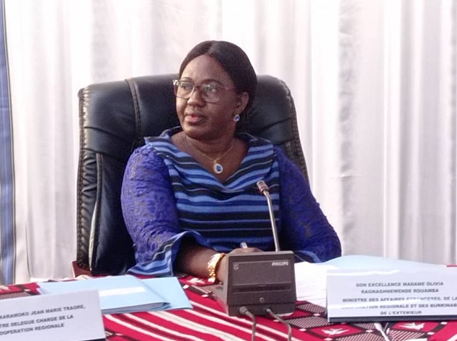 Installation du ministre des affaires étrangères : « Je refuse d’être traître », Olivia Rouamba