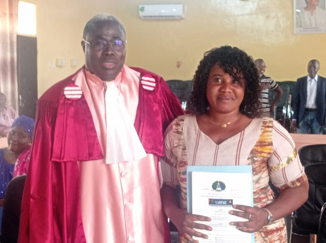 Géophysique : Nonlo Kadidia Drabo obtient le grade de docteur de l’université Norbert Zongo avec la mention très honorable 