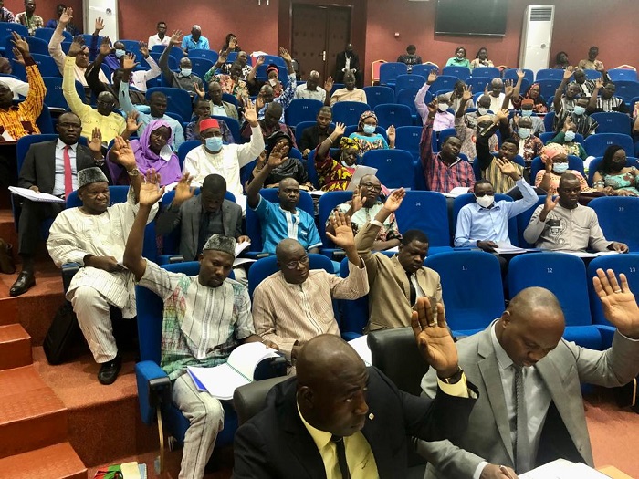 Assemblée législative de transition au Burkina : Le règlement intérieur adopté à l’unanimité