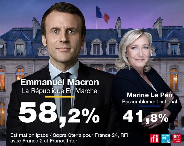Présidentielle française 2022 : Présidentielle française 2022 : Emmanuel Macron écrase Marine Le Pen au Burkina