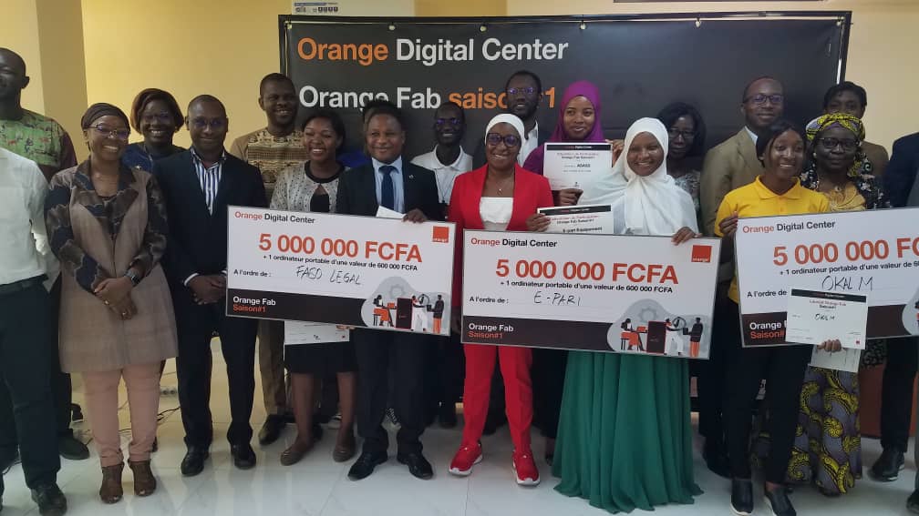 Entrepreneuriat digital au Burkina Faso : Quatre start-up sous le leadership de Orange Burkina Faso, à travers Orange digital center