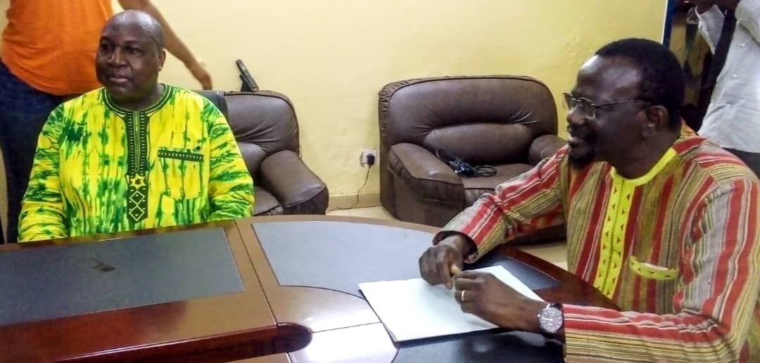 Burkina/Politique : Zéphirin Diabré rend une visite de courtoisie à Bénéwendé Sankara